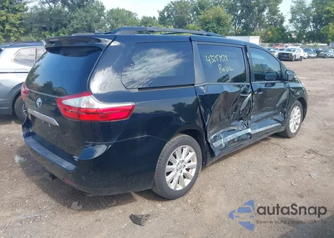 2015 Toyota Sienna Limited Premium 7 Passenger из США, поврежденный, VIN 5TDDK3DC9FS097836